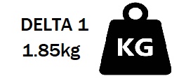 delta 1 weight