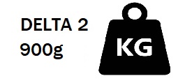 delta 2 weight